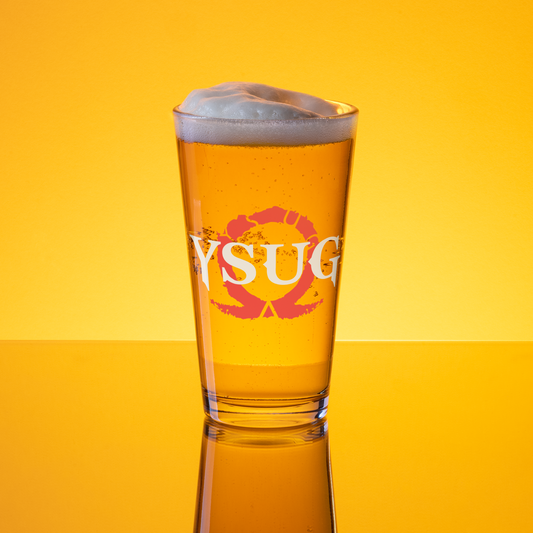YSUG Olympus - Shaker pint glass